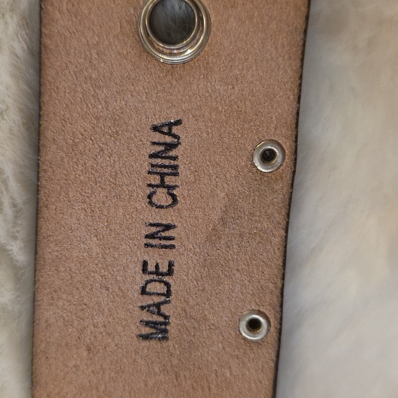 Angel Ranch Western Silver Rhinestone Lace Scalloped Feminine Belt Womens S - Picture 9 of 13